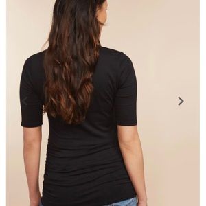 Black Maternity Tee